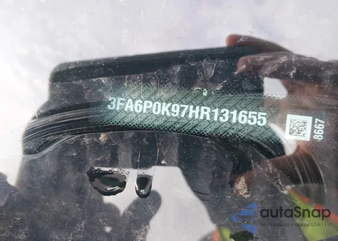 2017 Ford Fusion Titanium z USA, uszkodzony, nr VIN 3FA6P0K97HR131655